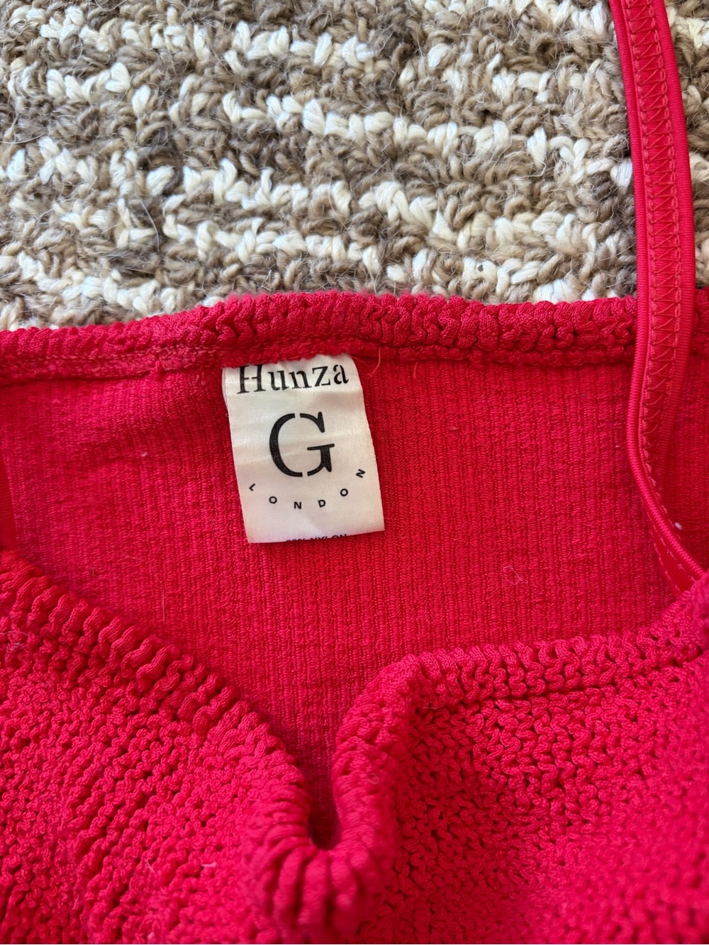 Hunza G Gigi Crinkle Bikini Set - Picture 5 of 5